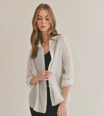 Freely Flowy Button Shirt