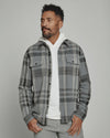 7 Diamonds Generation Plaid Shirt - Grey