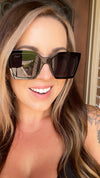 Dax Wylie Black Sunglasses