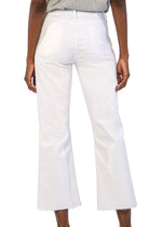 KUT Kelsey Ankle Flare OPTIC WHITE