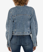 Kut Jacqueline Jean Crop Jacket