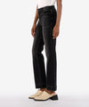 KUT Kelsey Black Wash High Rise Denim