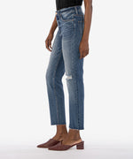 KUT Rachael High Rise Fab Ab Mom Jean