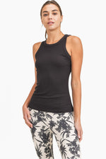 Essential Micro-Ribbed Athleisure Tank Top
