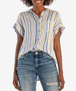 Kut Mickey Button Down Top