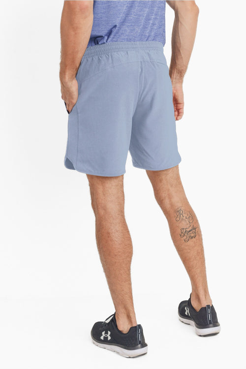 Mens Wave Accent Active Shorts