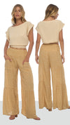 Khush Napoli Pant - Tulipano Amber