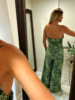 Opal Jumpsuit - Tropical Green