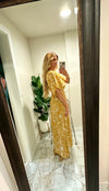 Poppy Dress - Aloha Mustard