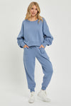 Ultra Soft Knit Lounge Shirt - BLUE