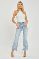 High Rise Star Crop Jean