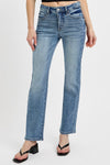 Tummy Control High Rise Ankle Straight Jean