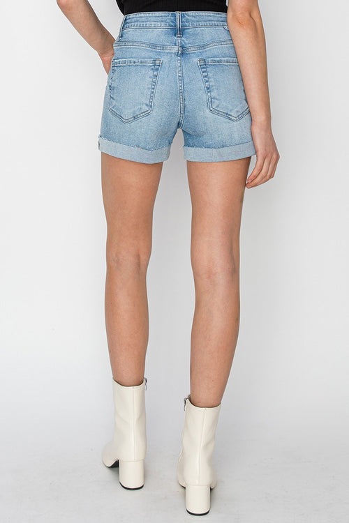 Risen High Rise Cuffed Short