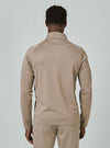 7 Diamonds A-Game Quarter Zip - Khaki