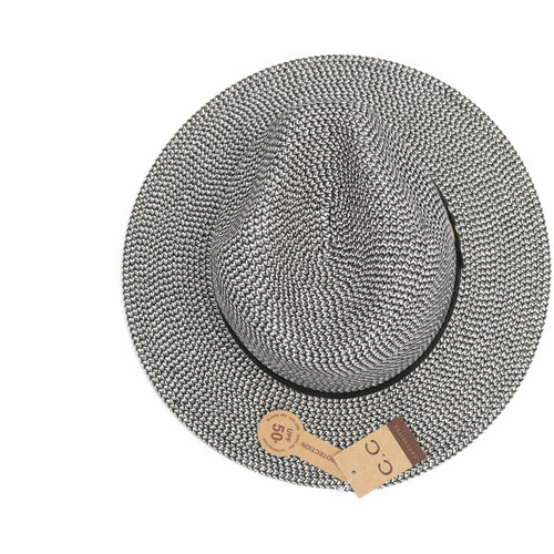 C.C. Beanie Two Tone Panama Hat