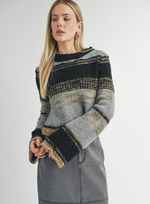 Millie Mixed Yarn Sweater