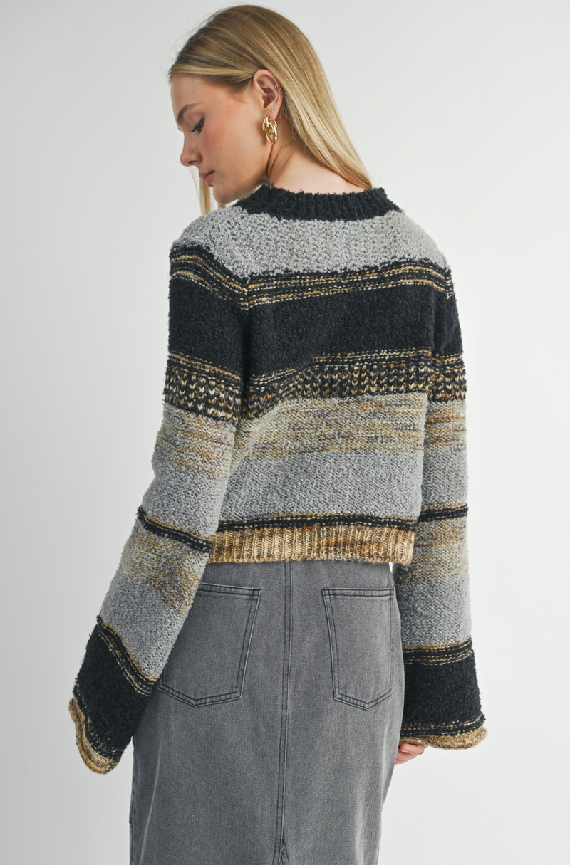 Millie Mixed Yarn Sweater