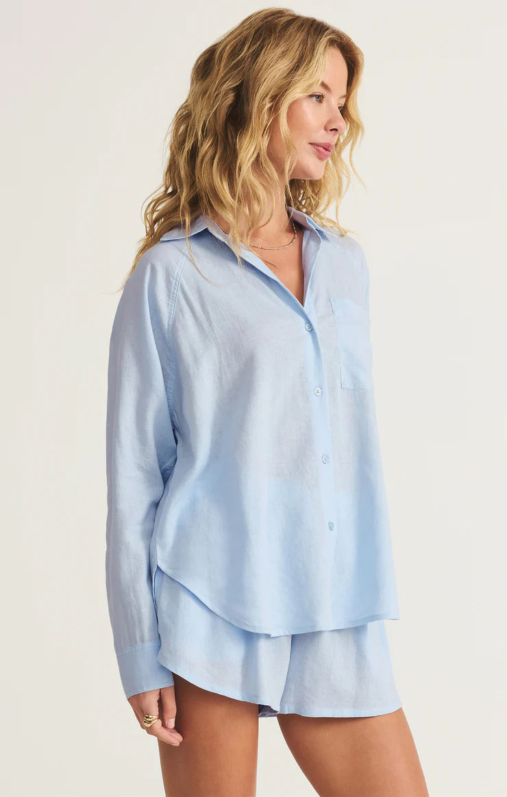 Z Supply Perfect Linen Top