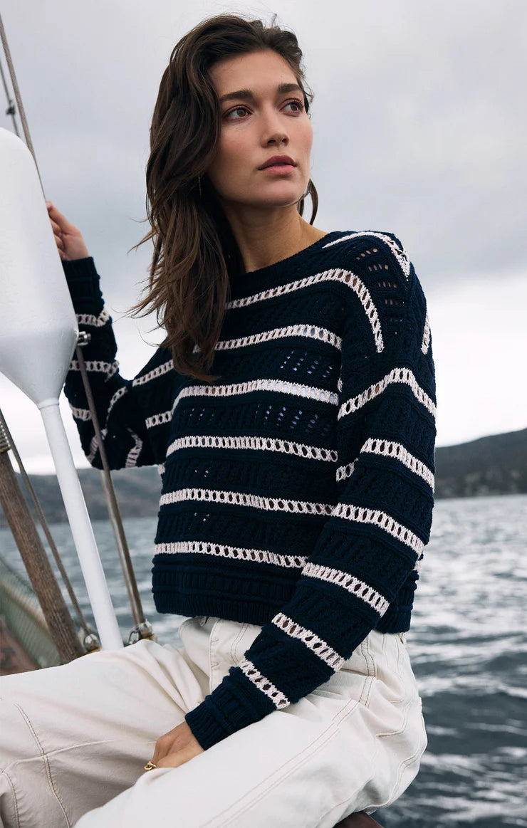 Z Supply Estero Stripe Sweater