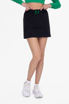 Double Bungee Utility Mini Skort - Black