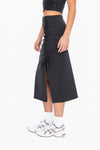Cinched Midi Skirt