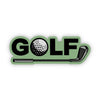 Golf Sticker 