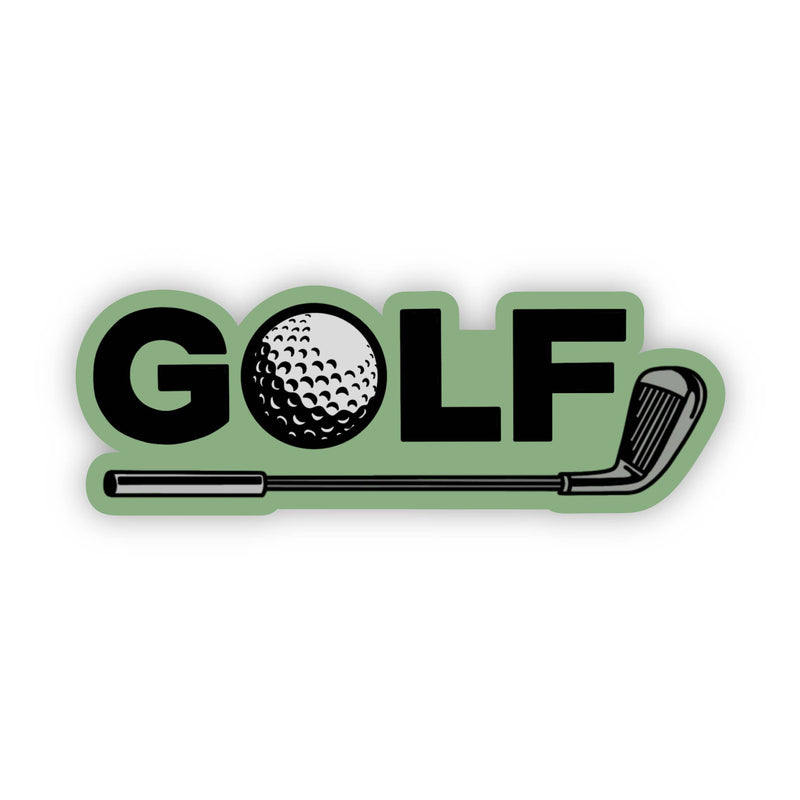 Golf Sticker 