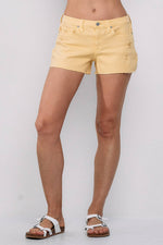 Mid Rise Basic Banana Short