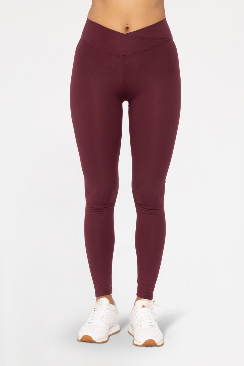 Venice Crossover Waist Leggings