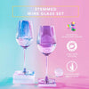 Stemmed Wine Glasses - The Aura Collection
