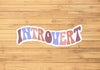 Introvert Sticker