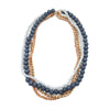 Hazel Necklace: Navy