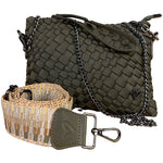 Charlotte Woven Cross Body Bag