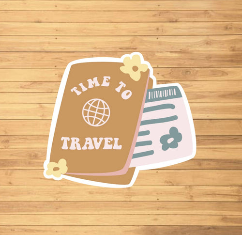 Travel More Passport Sticker