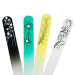 Crystal Glass Nail File - Yellow