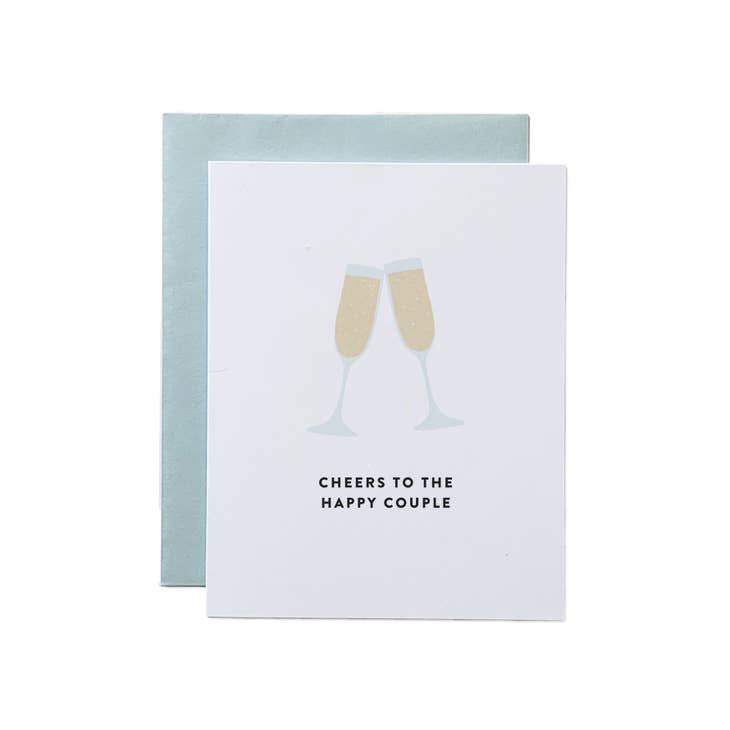 Cheers To The Happy Couple Card