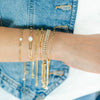Link Pulley Gold  Bracelet