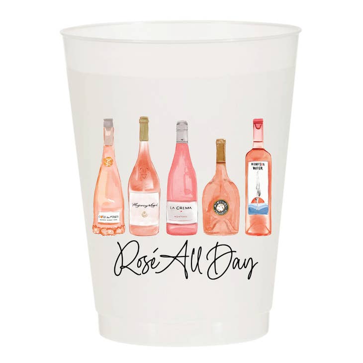 Rosé All Day Rose Champagne Frosted Cup