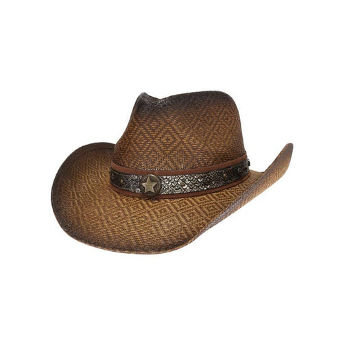 Roswell Cowboy Hat - Raffia