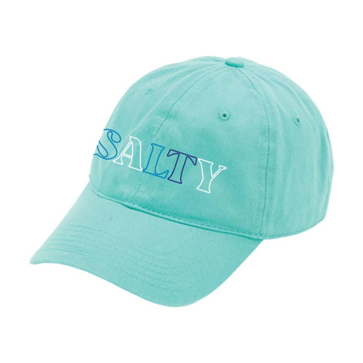 Salty Embroidery Mint Cap