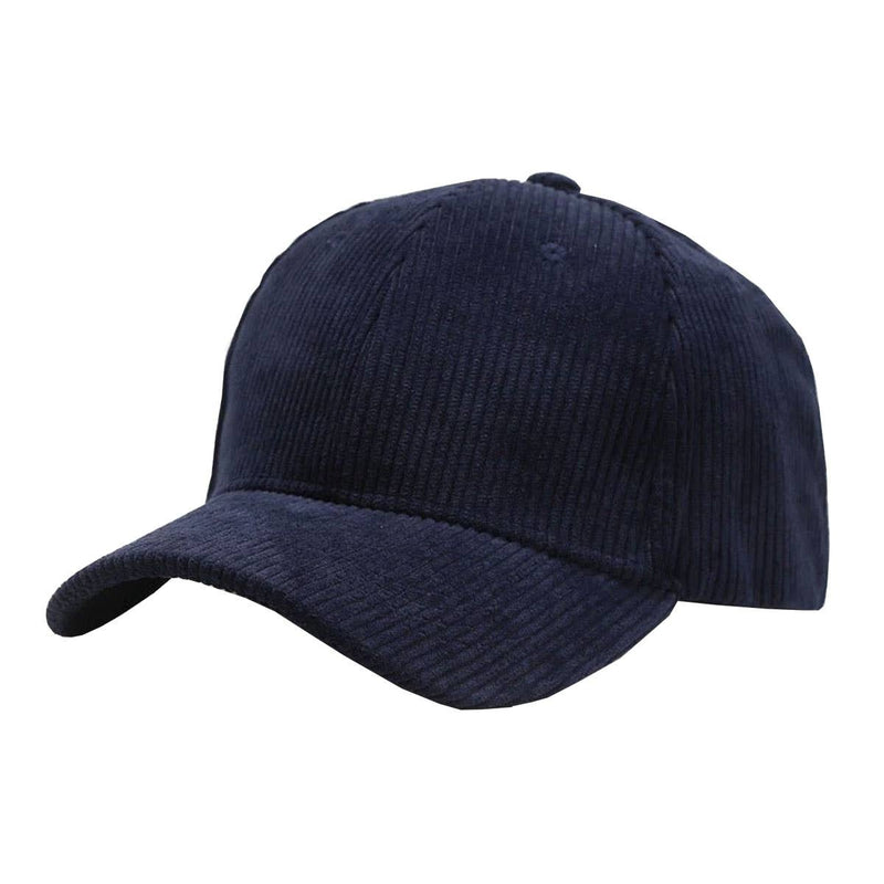 Navy Corduroy Cap