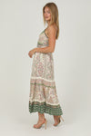 Fern Keyhole Maxi Dress