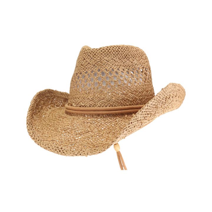 Amarillo Cowboy Hat - Dark Natural