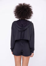Active Cropped Jacket Textured Interior