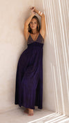 Lumiere Dress - Murky Dark Violet