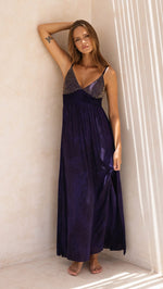 Lumiere Dress - Murky Dark Violet