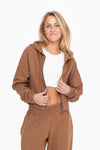 Brushed Cotton Lounge Hoodie