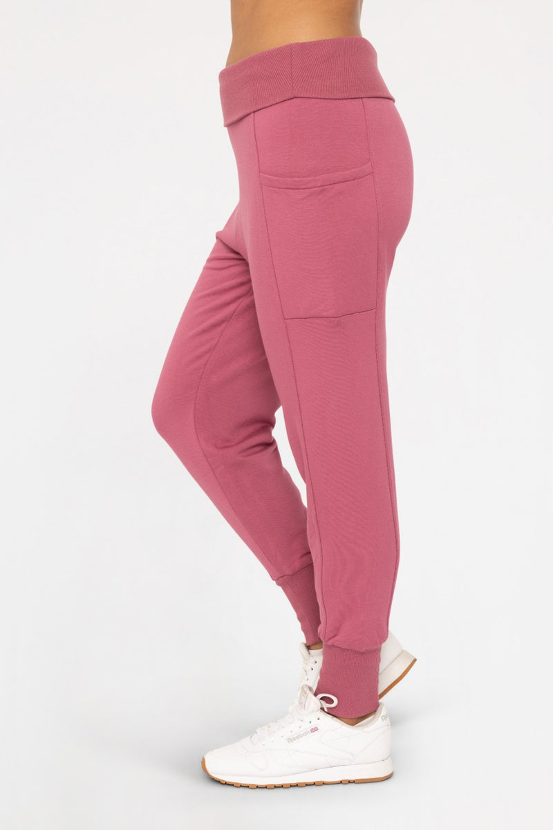 Foldover Jogger Pants