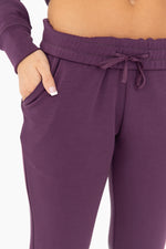 Modal Blend High-Waist Pants