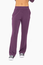 Modal Blend High-Waist Pants